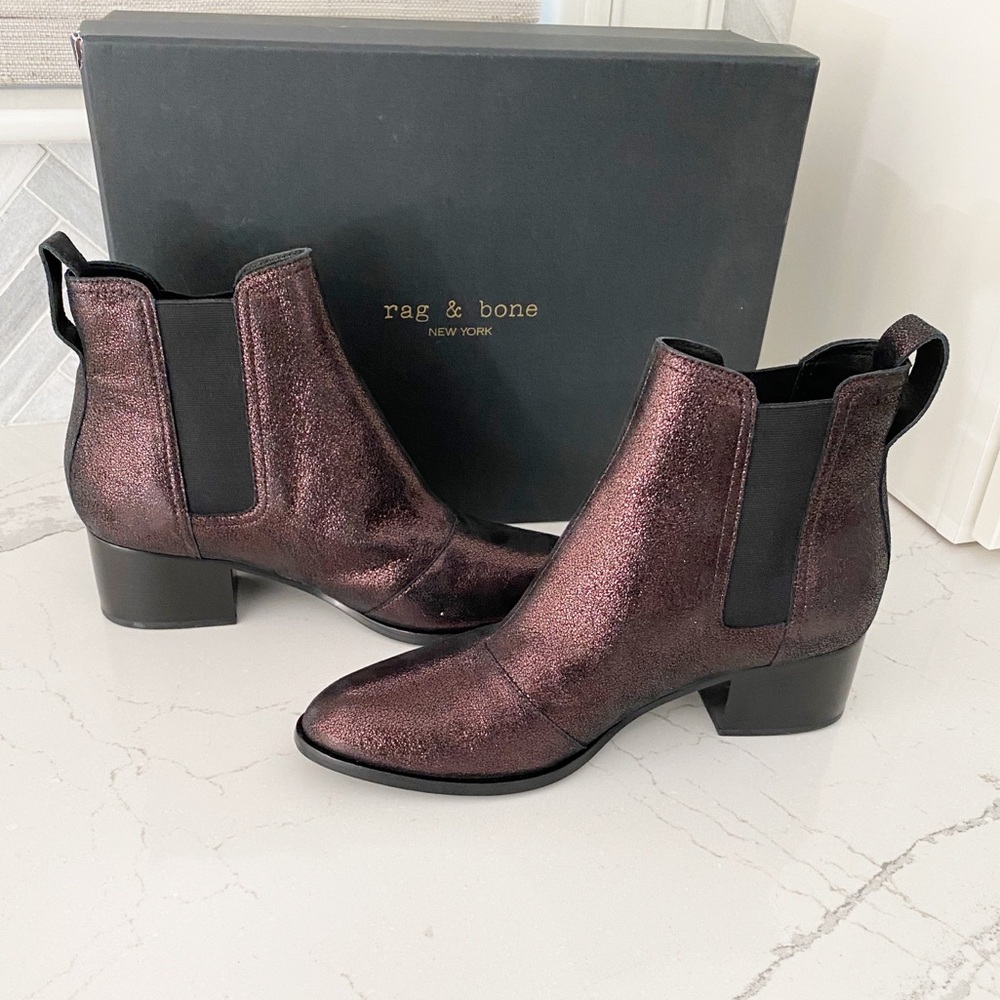 Rag & Bone Walker Metallic Boot